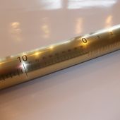 tube laiton gradué
