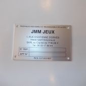 Plaque propriété