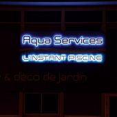 Lettres en relief PVC 20 mm, rétro éclairage par diodes bleues